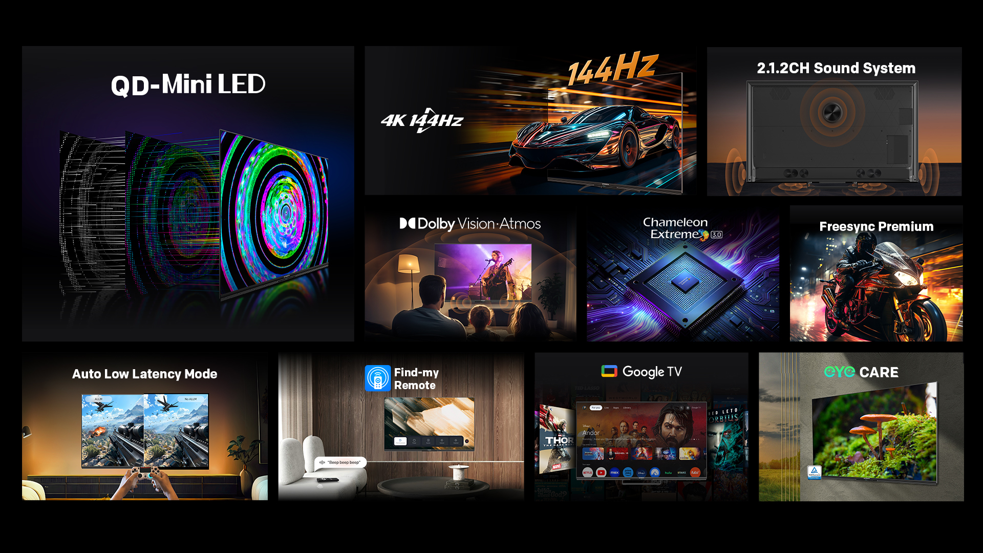 SUE9800 QD-MINI LED TV